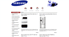 Desktop Screenshot of izmirsamsungservisi.com